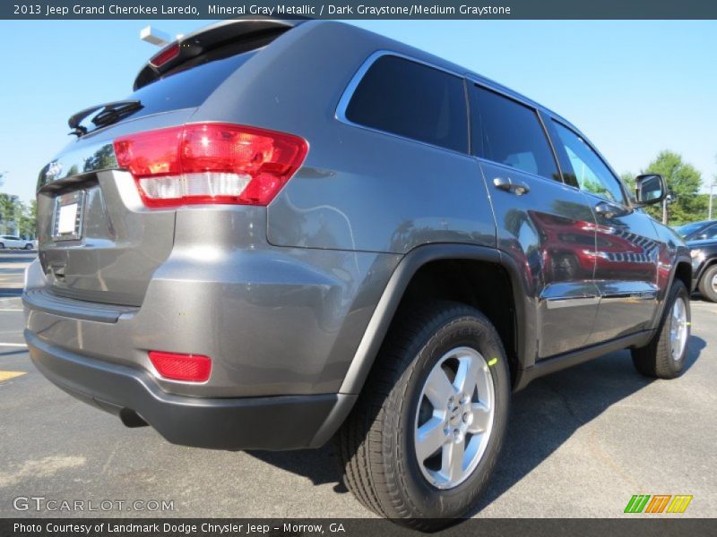Mineral Gray Metallic / Dark Graystone/Medium Graystone 2013 Jeep Grand Cherokee Laredo