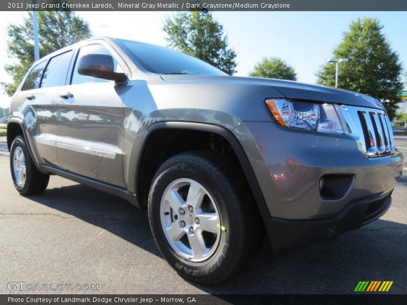 Mineral Gray Metallic / Dark Graystone/Medium Graystone 2013 Jeep Grand Cherokee Laredo