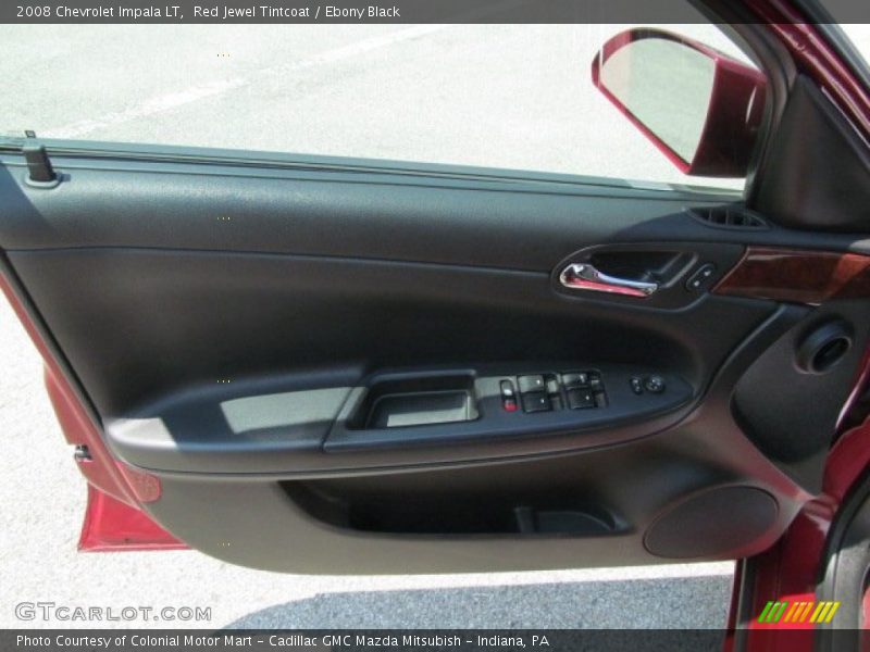 Red Jewel Tintcoat / Ebony Black 2008 Chevrolet Impala LT