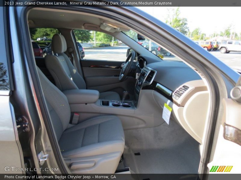 Mineral Gray Metallic / Dark Graystone/Medium Graystone 2013 Jeep Grand Cherokee Laredo