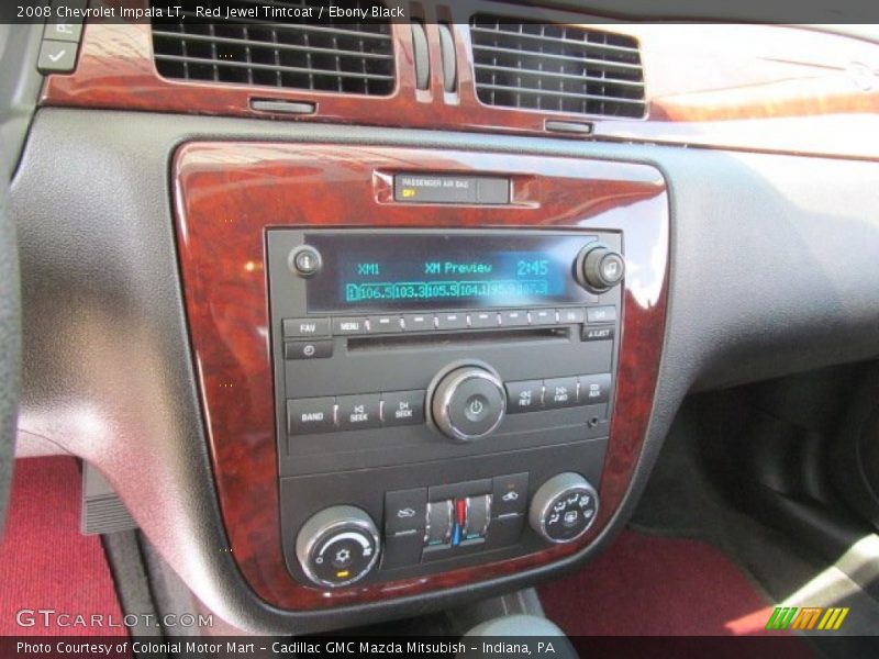 Red Jewel Tintcoat / Ebony Black 2008 Chevrolet Impala LT