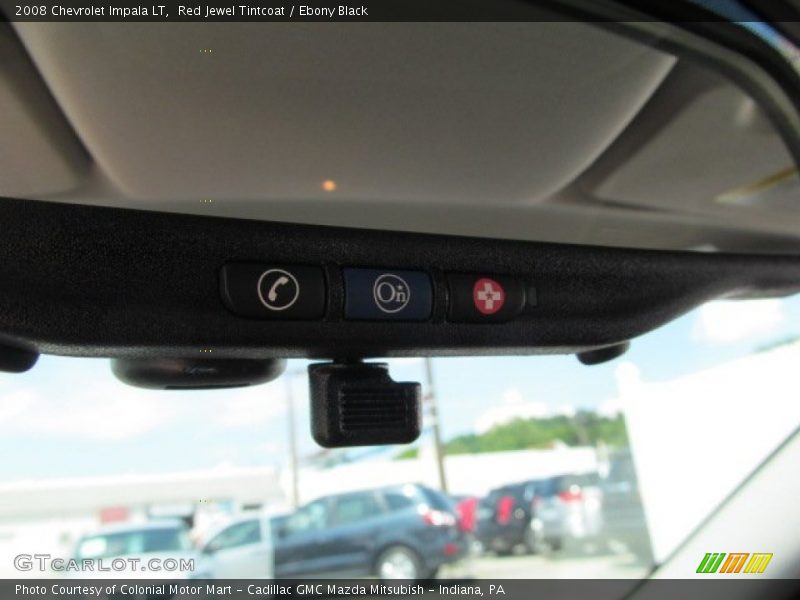 Red Jewel Tintcoat / Ebony Black 2008 Chevrolet Impala LT