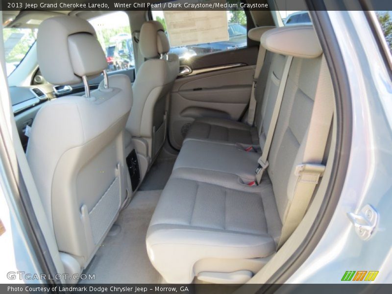 Rear Seat of 2013 Grand Cherokee Laredo