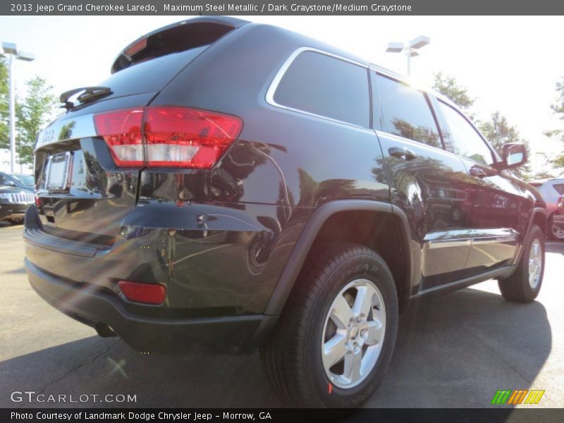Maximum Steel Metallic / Dark Graystone/Medium Graystone 2013 Jeep Grand Cherokee Laredo