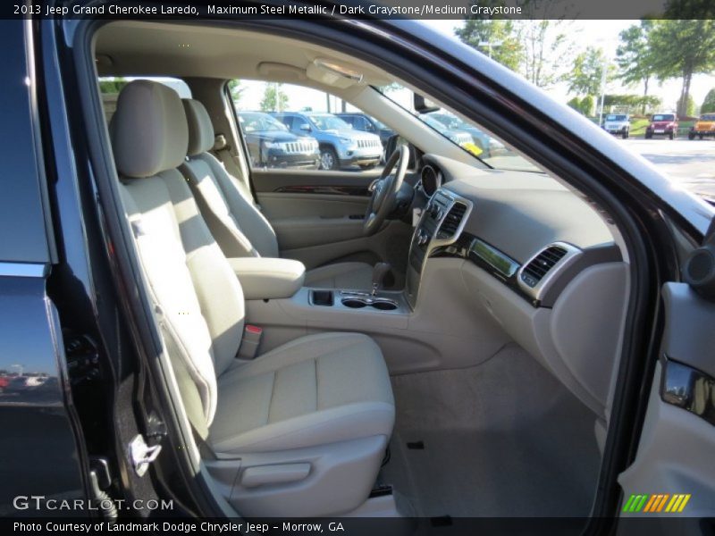 Maximum Steel Metallic / Dark Graystone/Medium Graystone 2013 Jeep Grand Cherokee Laredo
