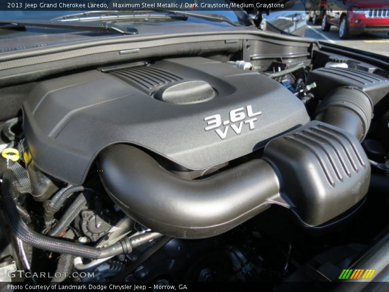 Maximum Steel Metallic / Dark Graystone/Medium Graystone 2013 Jeep Grand Cherokee Laredo