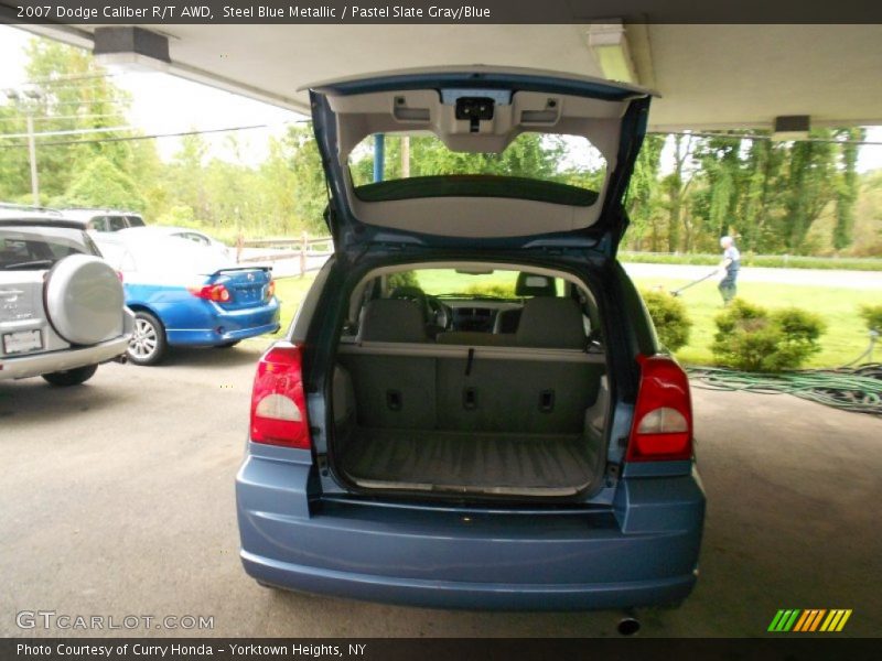 Steel Blue Metallic / Pastel Slate Gray/Blue 2007 Dodge Caliber R/T AWD