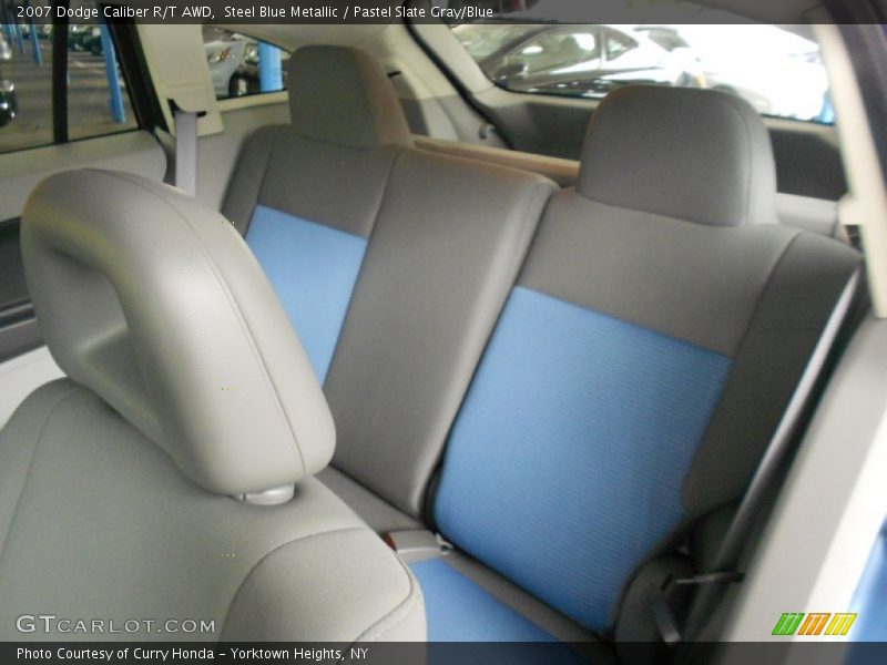Steel Blue Metallic / Pastel Slate Gray/Blue 2007 Dodge Caliber R/T AWD