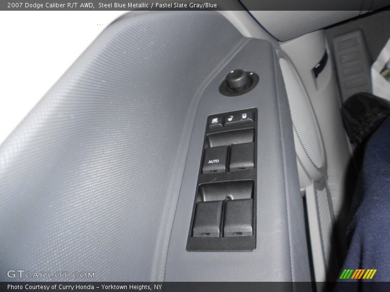 Steel Blue Metallic / Pastel Slate Gray/Blue 2007 Dodge Caliber R/T AWD