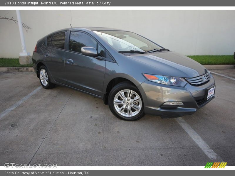 Polished Metal Metallic / Gray 2010 Honda Insight Hybrid EX