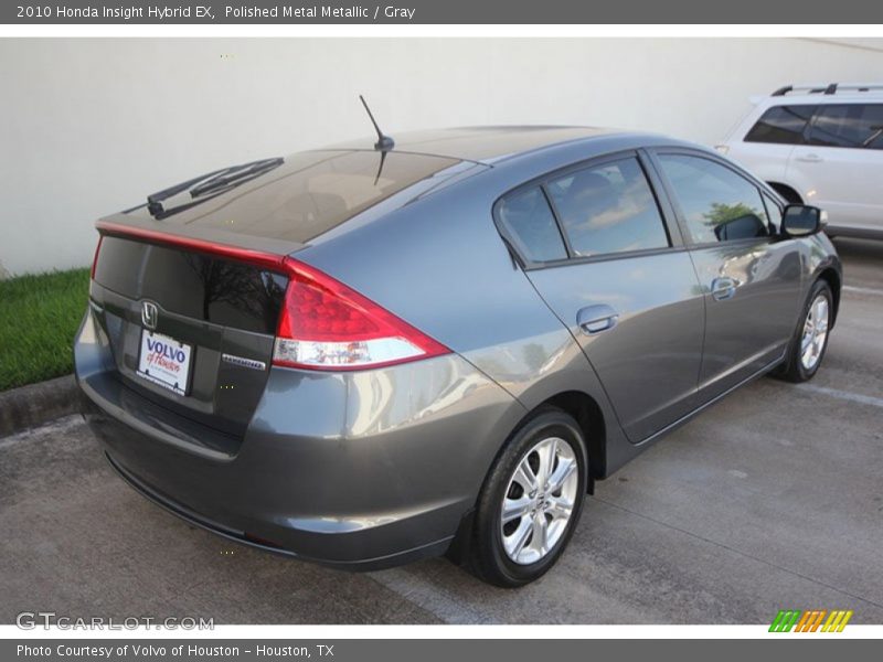 Polished Metal Metallic / Gray 2010 Honda Insight Hybrid EX