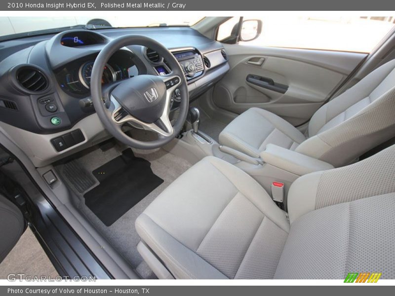 Gray Interior - 2010 Insight Hybrid EX 