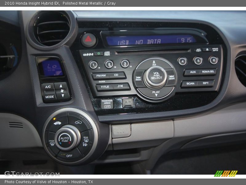 Audio System of 2010 Insight Hybrid EX