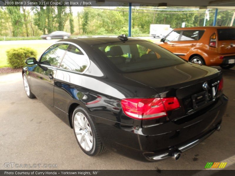 Jet Black / Black 2008 BMW 3 Series 335xi Coupe