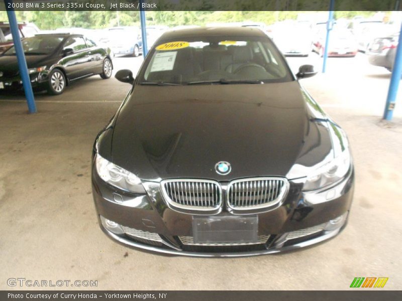 Jet Black / Black 2008 BMW 3 Series 335xi Coupe
