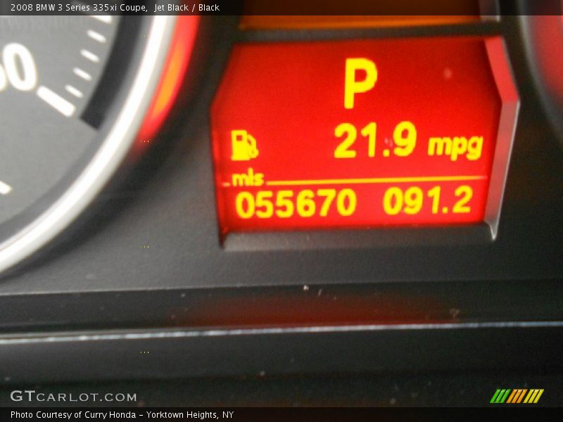 Jet Black / Black 2008 BMW 3 Series 335xi Coupe