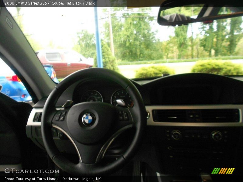 Jet Black / Black 2008 BMW 3 Series 335xi Coupe