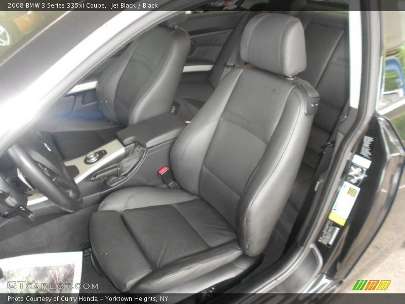 Jet Black / Black 2008 BMW 3 Series 335xi Coupe