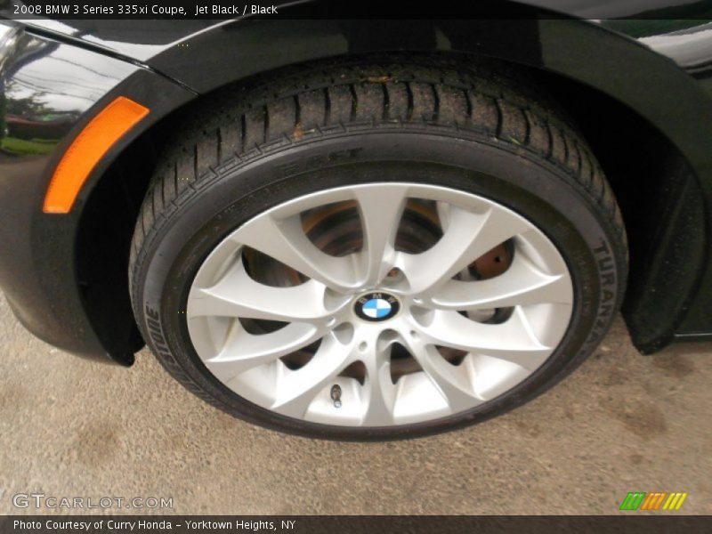 Jet Black / Black 2008 BMW 3 Series 335xi Coupe