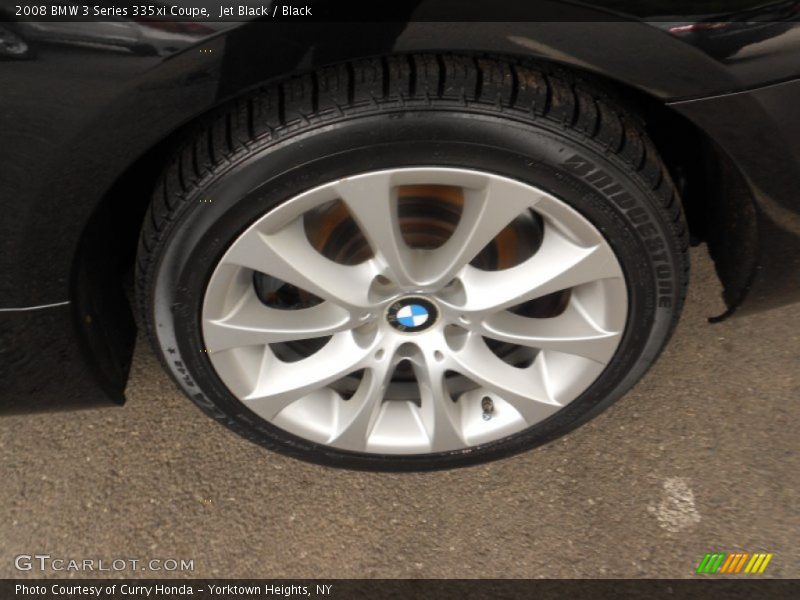 Jet Black / Black 2008 BMW 3 Series 335xi Coupe