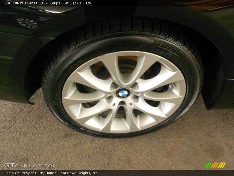 Jet Black / Black 2008 BMW 3 Series 335xi Coupe