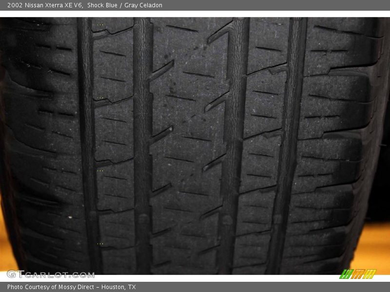 Shock Blue / Gray Celadon 2002 Nissan Xterra XE V6