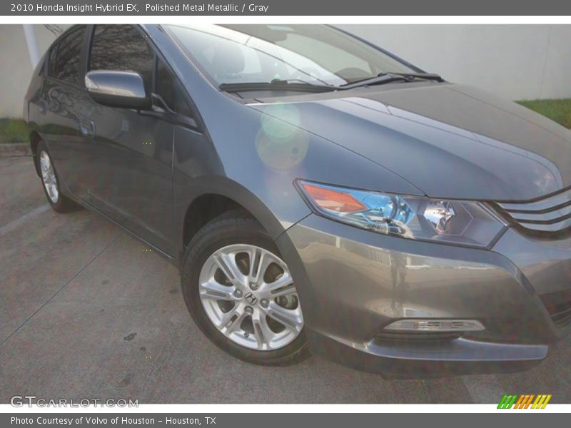Polished Metal Metallic / Gray 2010 Honda Insight Hybrid EX