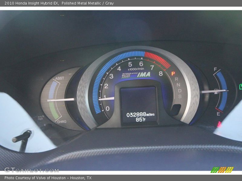 Polished Metal Metallic / Gray 2010 Honda Insight Hybrid EX