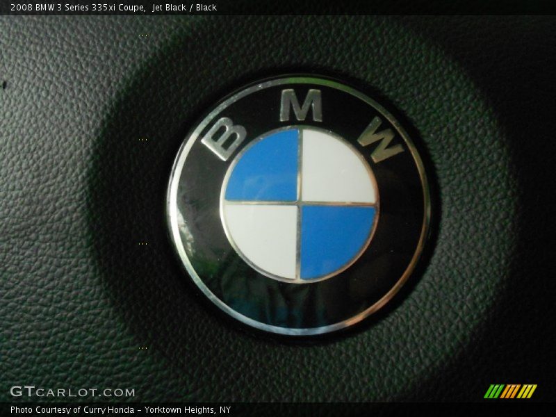 Jet Black / Black 2008 BMW 3 Series 335xi Coupe