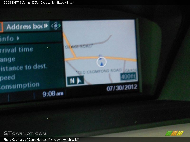 Jet Black / Black 2008 BMW 3 Series 335xi Coupe