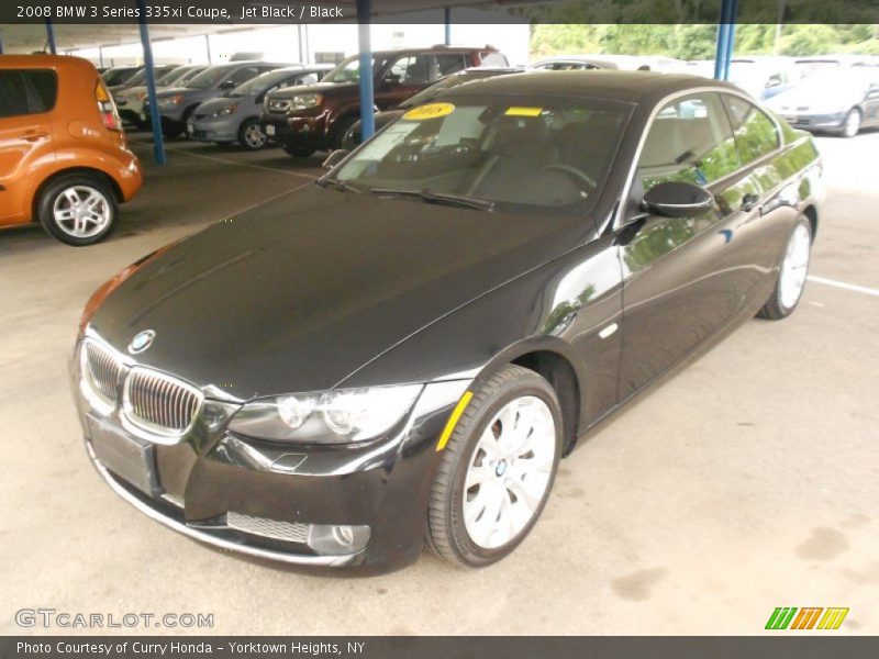 Jet Black / Black 2008 BMW 3 Series 335xi Coupe