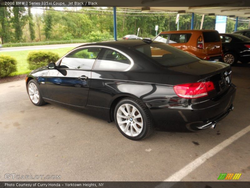 Jet Black / Black 2008 BMW 3 Series 335xi Coupe