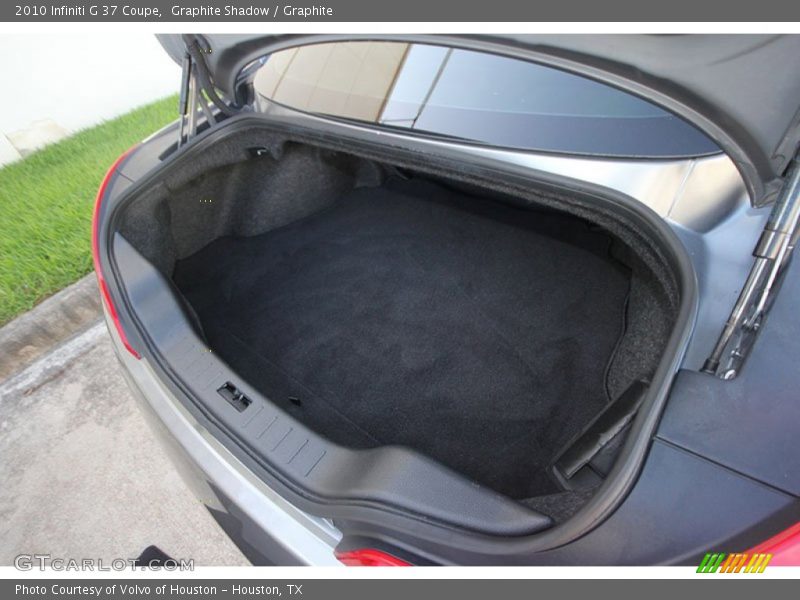  2010 G 37 Coupe Trunk