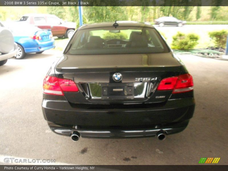 Jet Black / Black 2008 BMW 3 Series 335xi Coupe