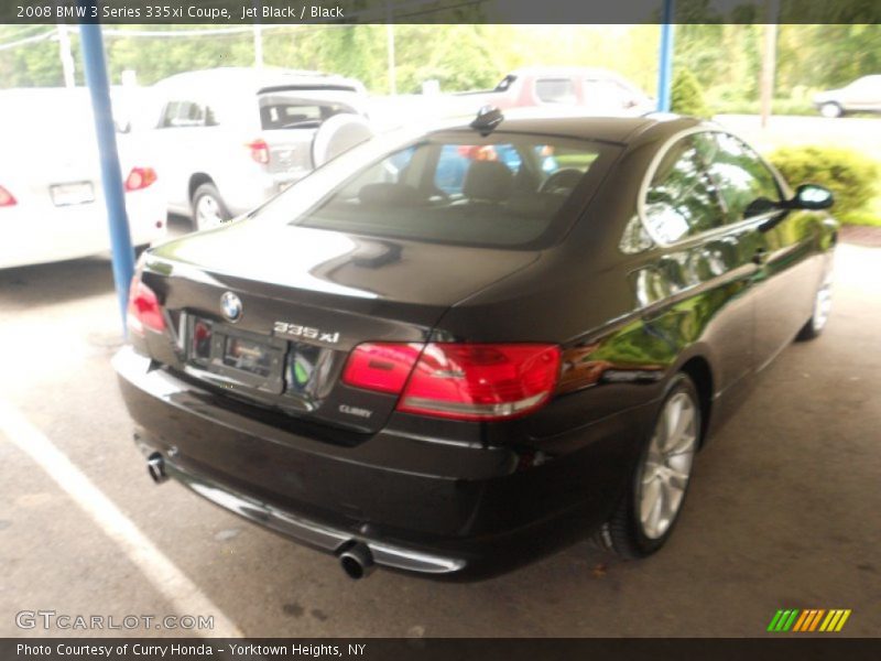 Jet Black / Black 2008 BMW 3 Series 335xi Coupe