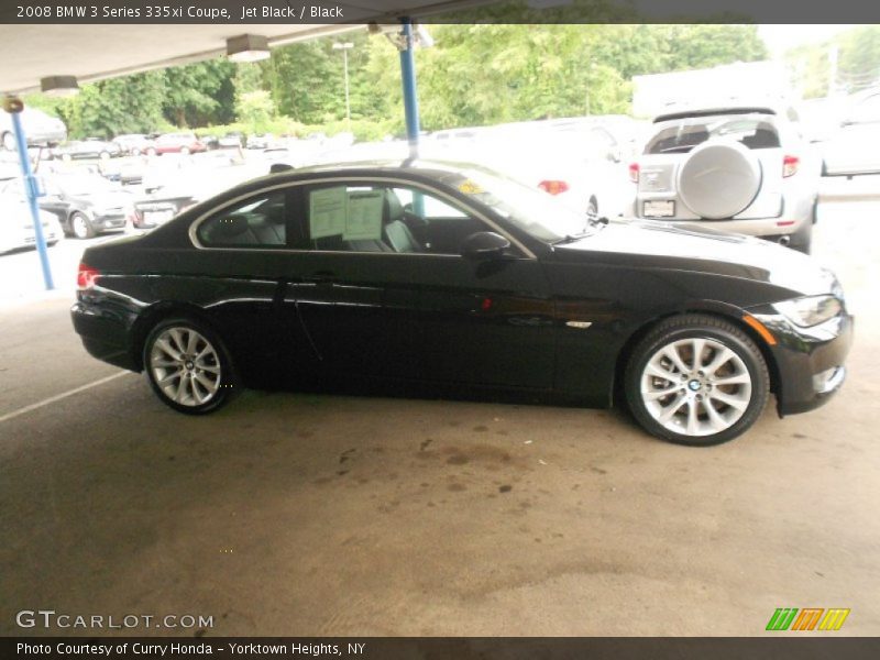 Jet Black / Black 2008 BMW 3 Series 335xi Coupe