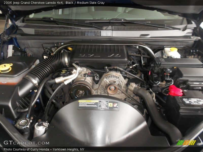 Black / Medium Slate Gray 2006 Jeep Grand Cherokee Laredo 4x4