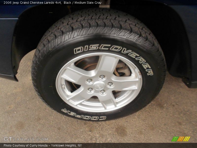 Black / Medium Slate Gray 2006 Jeep Grand Cherokee Laredo 4x4