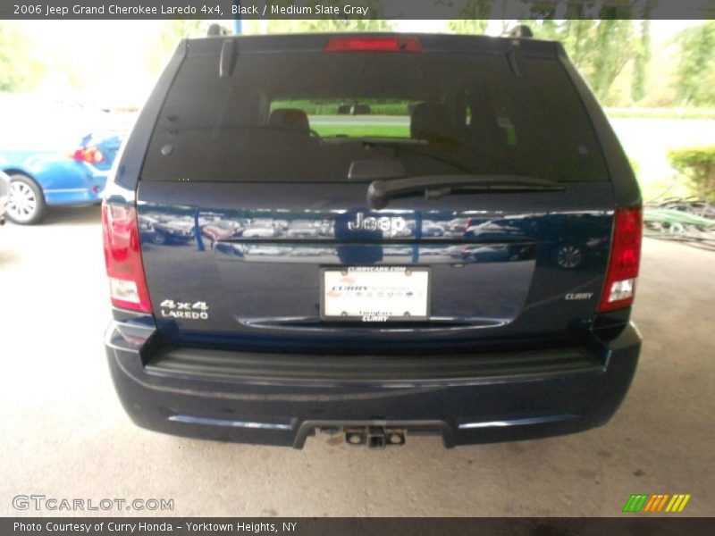 Black / Medium Slate Gray 2006 Jeep Grand Cherokee Laredo 4x4
