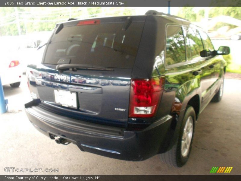 Black / Medium Slate Gray 2006 Jeep Grand Cherokee Laredo 4x4