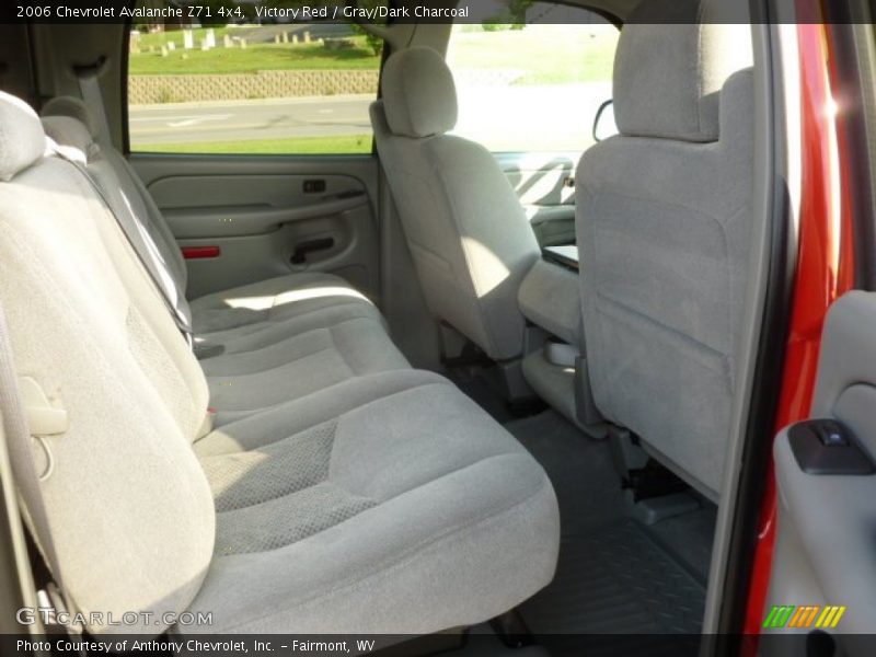 Victory Red / Gray/Dark Charcoal 2006 Chevrolet Avalanche Z71 4x4