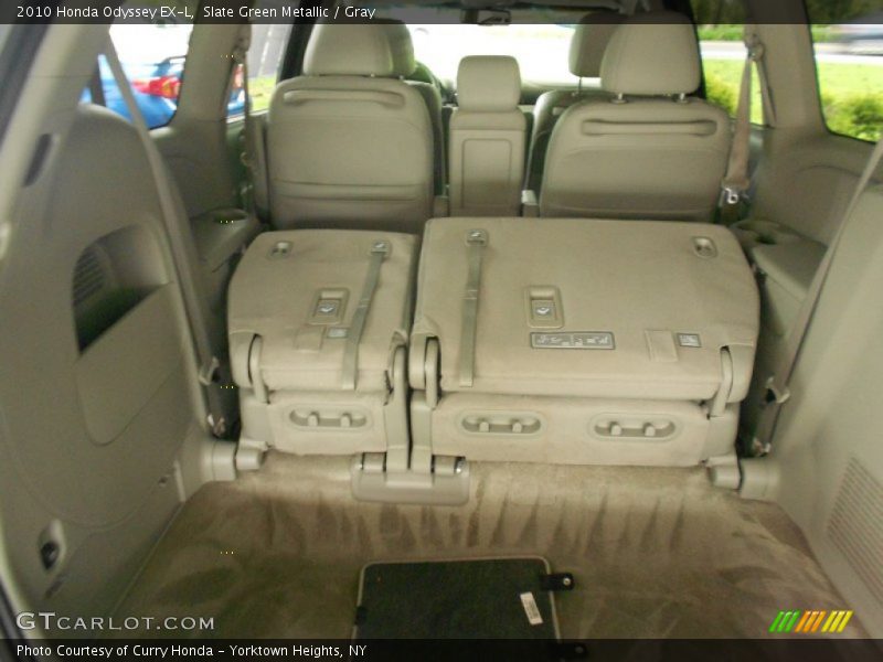 Slate Green Metallic / Gray 2010 Honda Odyssey EX-L
