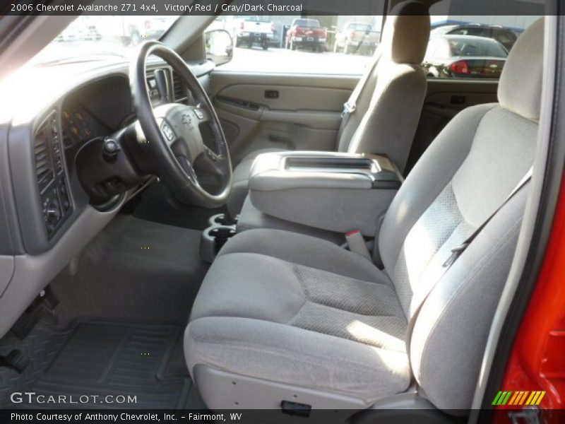 Victory Red / Gray/Dark Charcoal 2006 Chevrolet Avalanche Z71 4x4