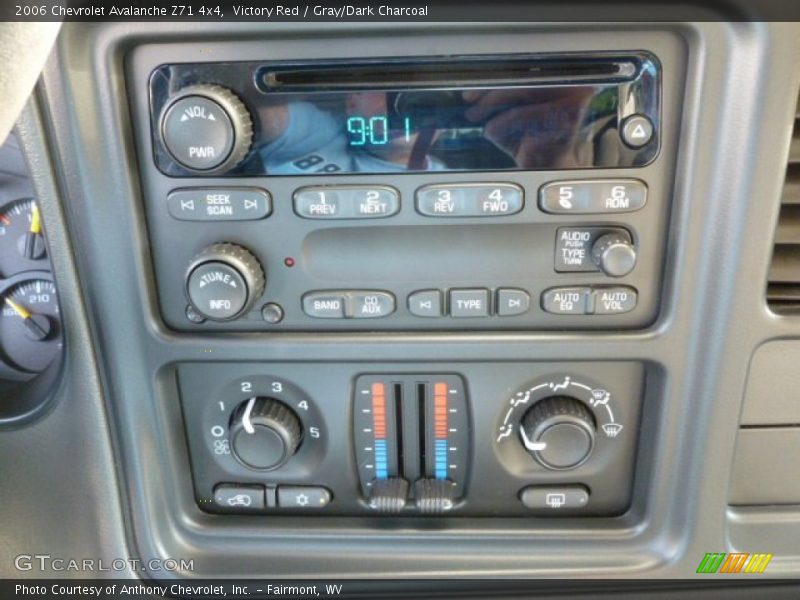 Victory Red / Gray/Dark Charcoal 2006 Chevrolet Avalanche Z71 4x4