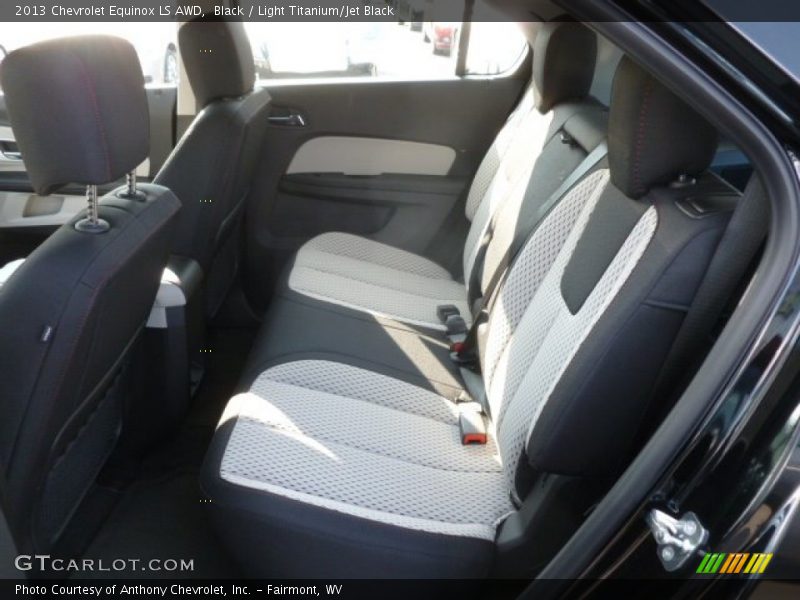 Black / Light Titanium/Jet Black 2013 Chevrolet Equinox LS AWD