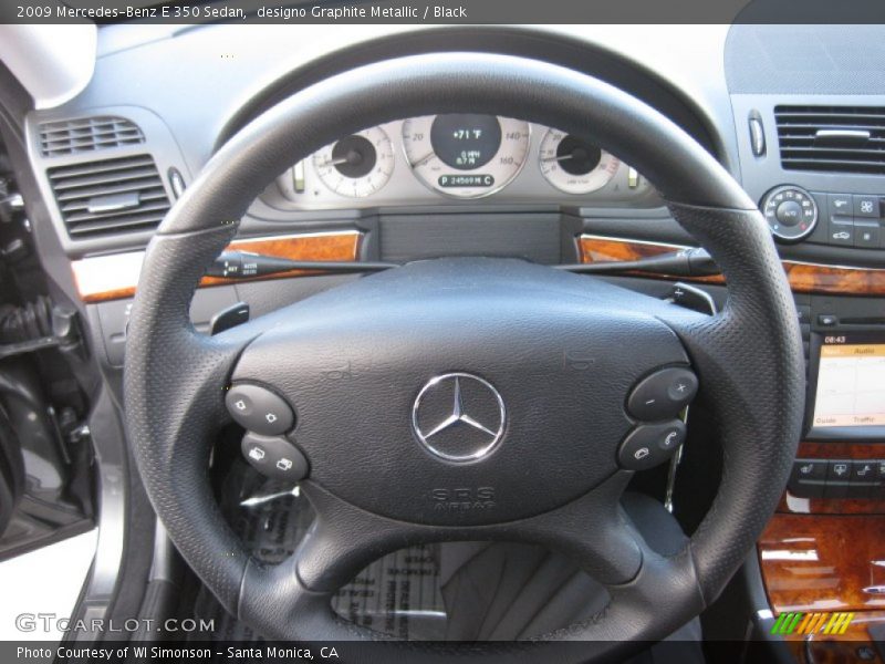  2009 E 350 Sedan Steering Wheel