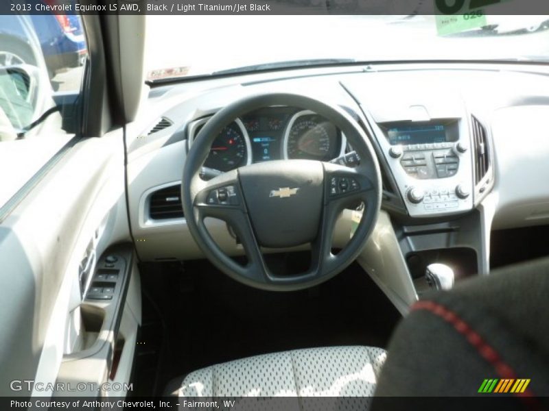Black / Light Titanium/Jet Black 2013 Chevrolet Equinox LS AWD
