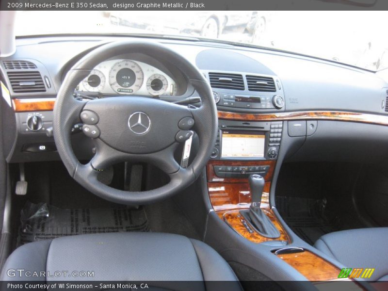Dashboard of 2009 E 350 Sedan