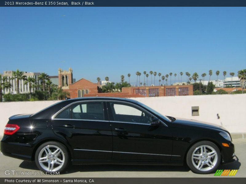 Black / Black 2013 Mercedes-Benz E 350 Sedan