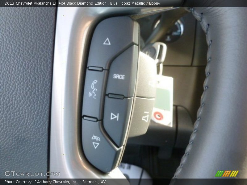 Controls of 2013 Avalanche LT 4x4 Black Diamond Edition